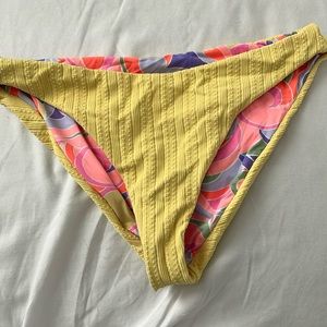 Everything But Water bikini bottoms, double sided!!